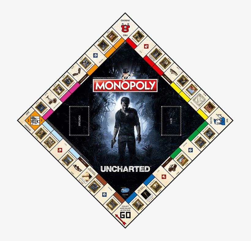 Monopoly: Uncharted Board Game, transparent png #5012687