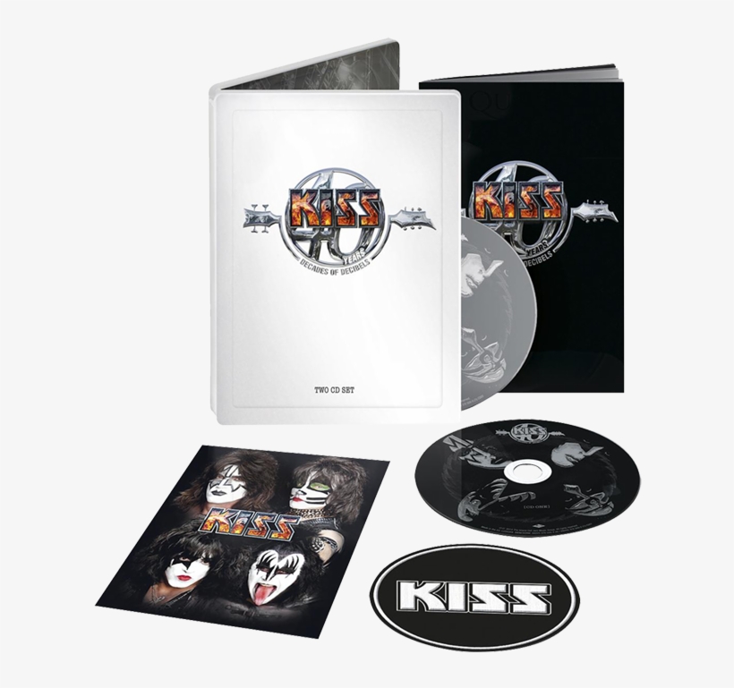 Decades Of Decibel Steelbook - Kiss: 40 (limited Steelbook Edition) Cd, transparent png #5013532
