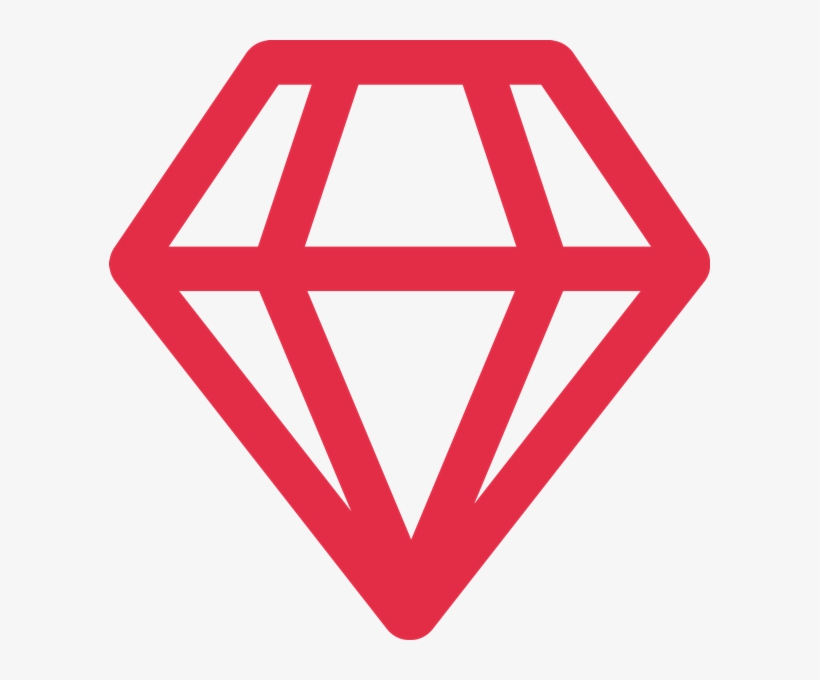 You'll Notice Both The Gem Graphic And Ruby-inspired - Jewelry Icon Transparent Background, transparent png #5014078
