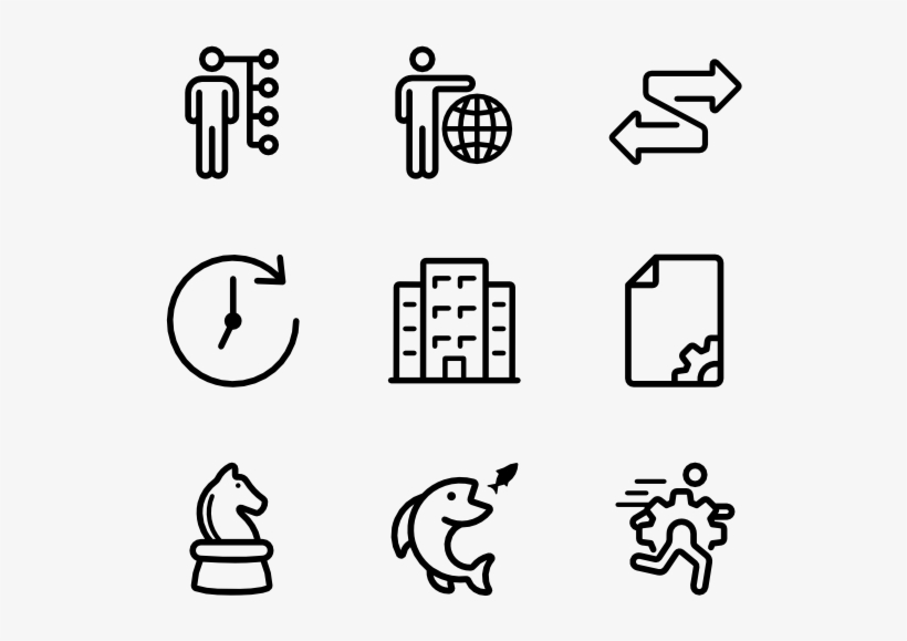 Business Strategy - Girly Icon Transparent Background, transparent png #5014215