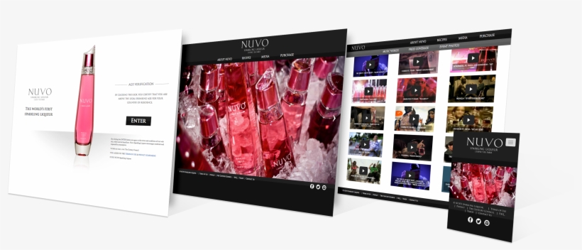 Liquor Brand Website Design, transparent png #5015381
