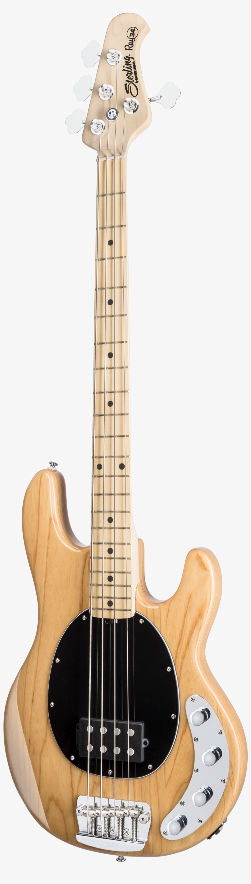 Sterling By Music Man Stingray In Ashwood Natural - Music Man Bass 4 String, transparent png #5015525
