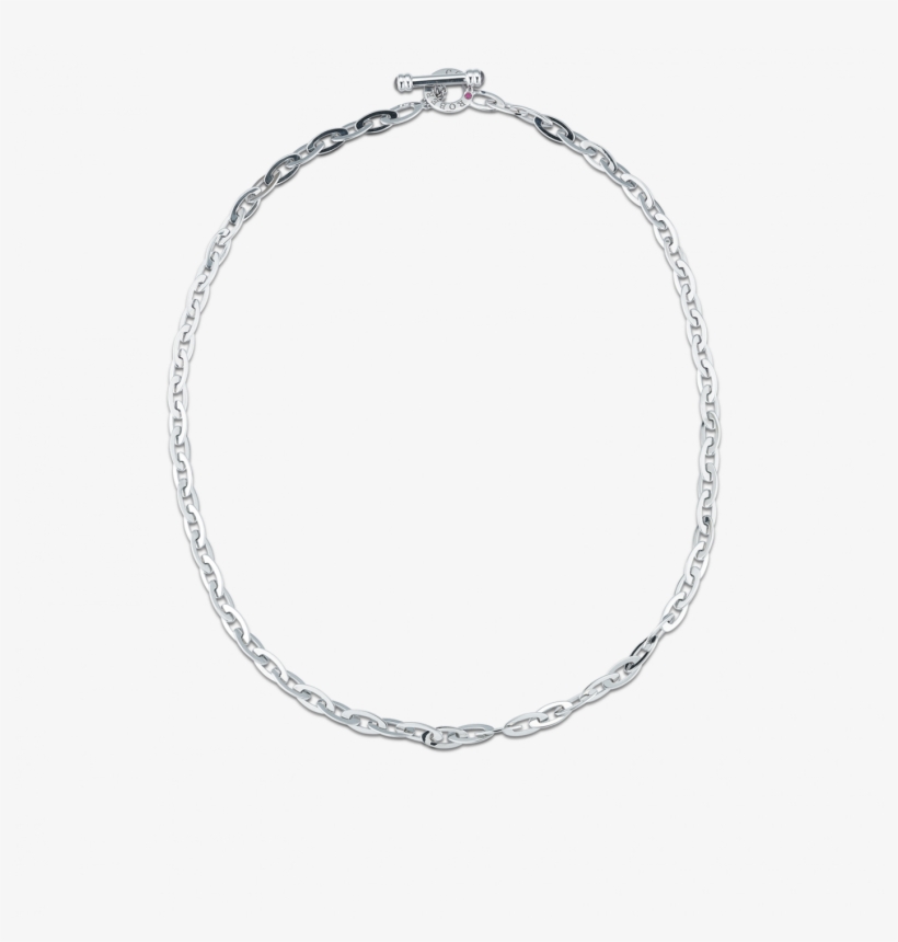 Roberto Coin Chic And Shine Petite Link Necklace - Chain, transparent png #5015571
