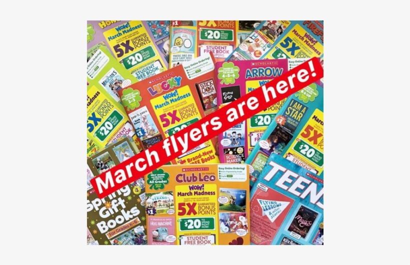 Scholastic Book Clubs Flyer Reveal - Scholastic Corporation, transparent png #5016038