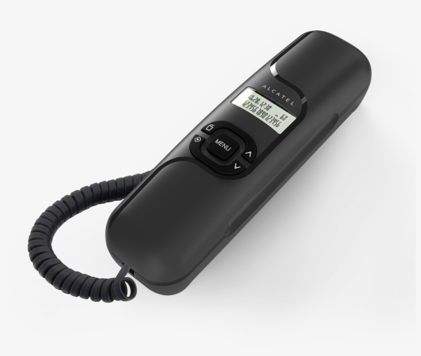 Alcatel Phones T16 Black Closed, transparent png #5016217