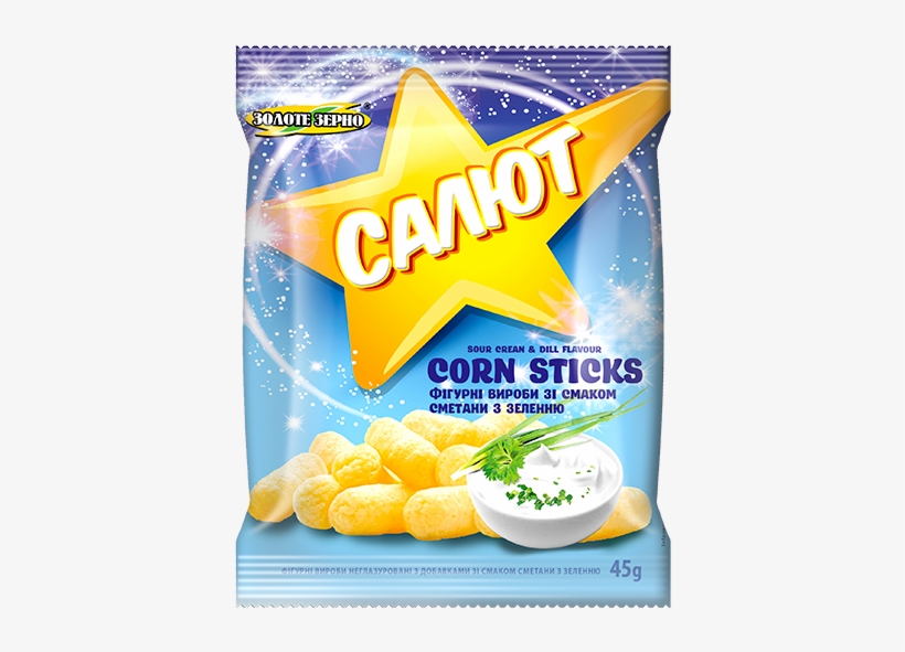 Palochki Saljut Smetana 45 - Puffcorn, transparent png #5016601