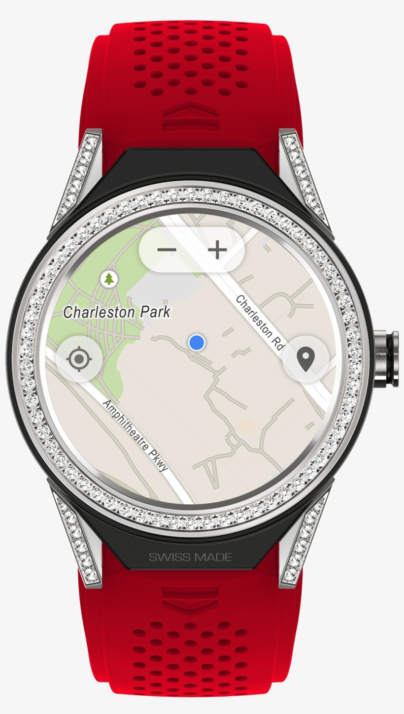 Tag Heuer Connected Modular - Tag Heuer Connected Red, transparent png #5017573