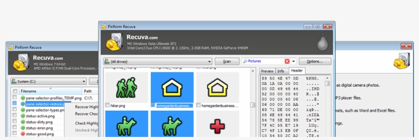 Recuva File Recovery Banner - Recuva, transparent png #5018233