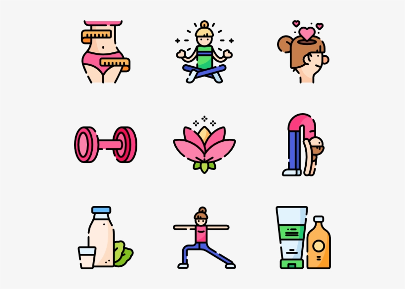 Yoga And Midfulnes - Clip Art, transparent png #5018339