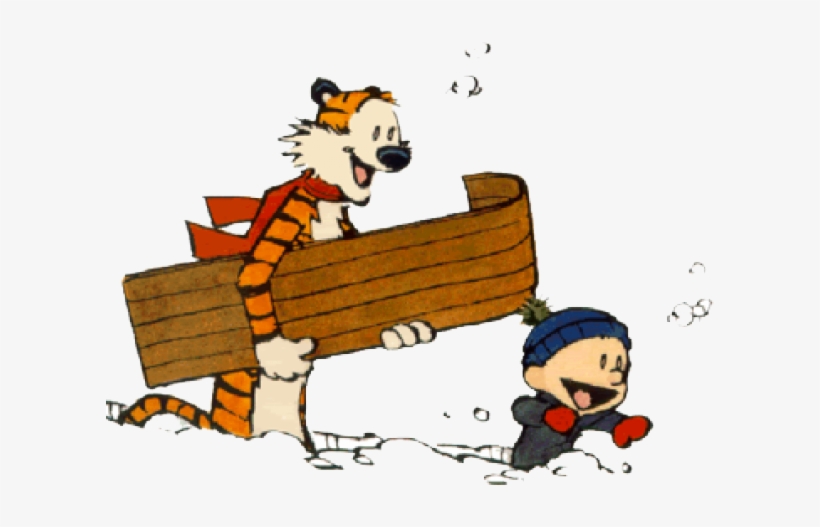 Calvin And Hobbes Iphone 7, transparent png #5018582