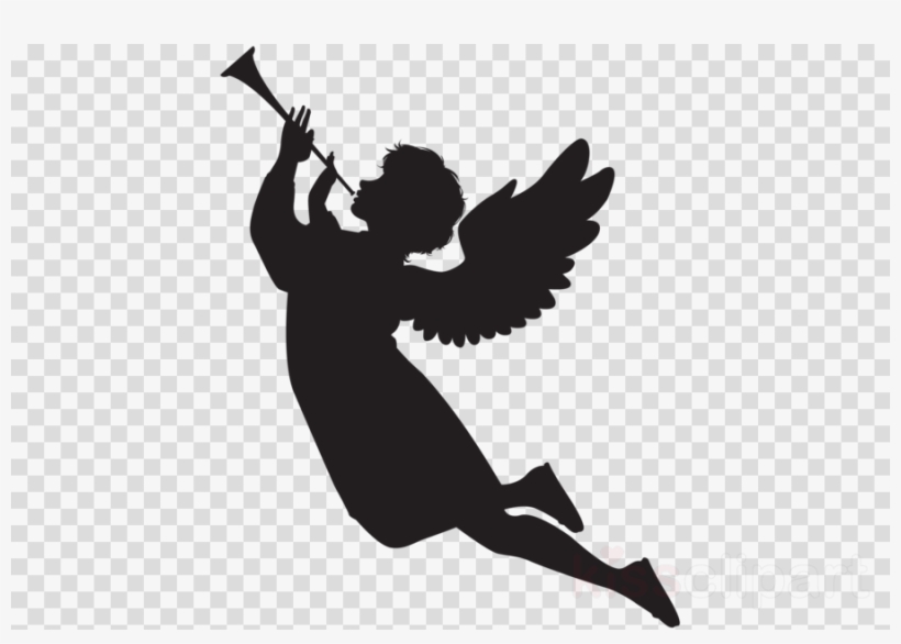 Angel Trumpet Png Clipart Angel Clip Art - Iphone Heart Emoji Png, transparent png #5018953