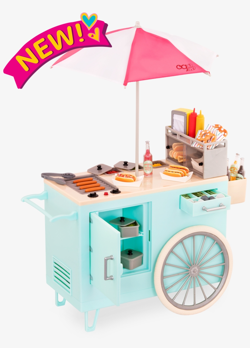 Retro Hot Dog Cart - Photograph, transparent png #5020026