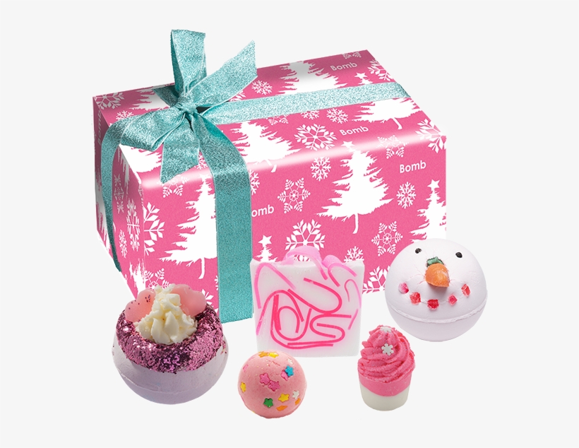 Dreaming Of A Pink Christmas Gift Pack - Bomb Cosmetics Christmas Gift Set, transparent png #5020772