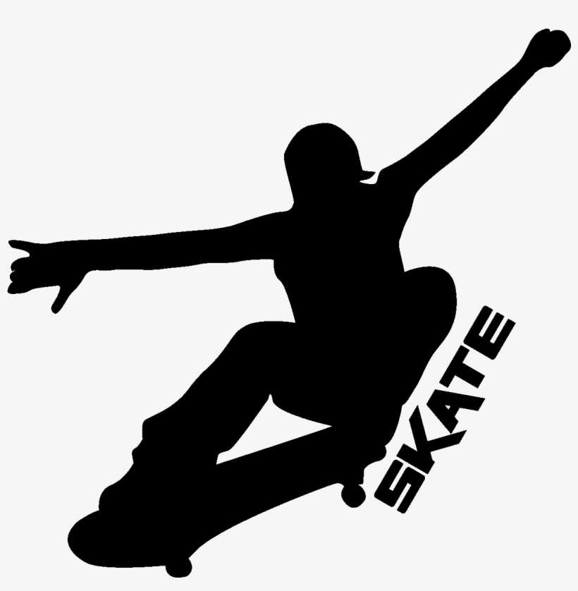 Sticker Un Skater Avec Une Casquette Ambiance Sticker - Infográfico Sobre Skate, transparent png #5020836