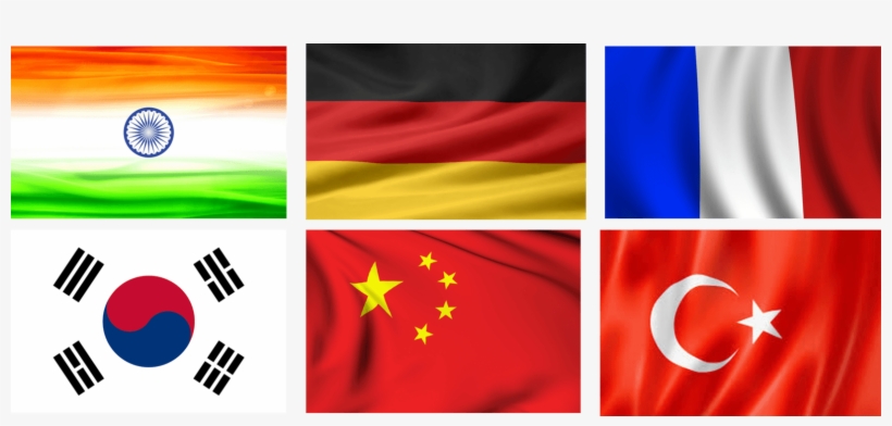 130 Countries Represented - South Korea Flag Stuff Rectangle Magnet, transparent png #5021169