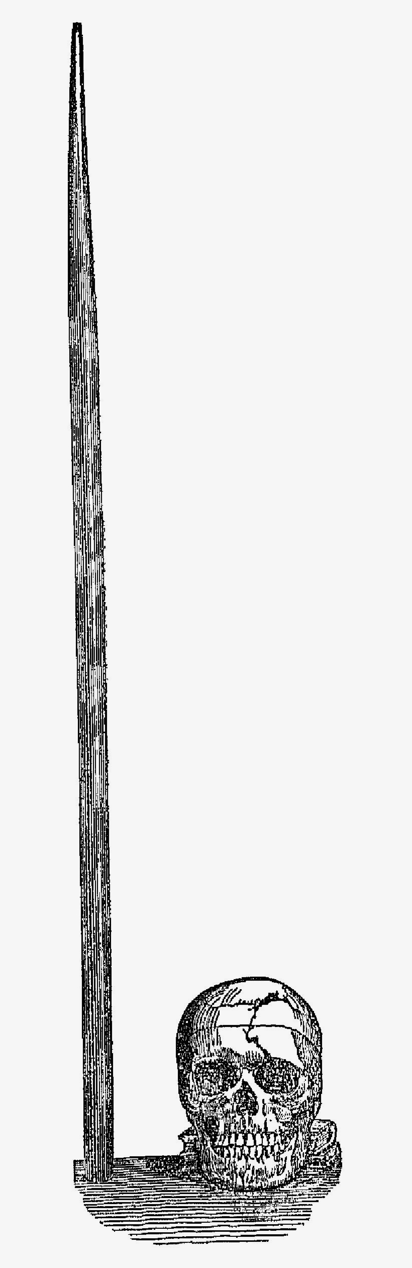 Recovery From The Passage Of An Iron Bar Through The - Office Ruler, transparent png #5021425