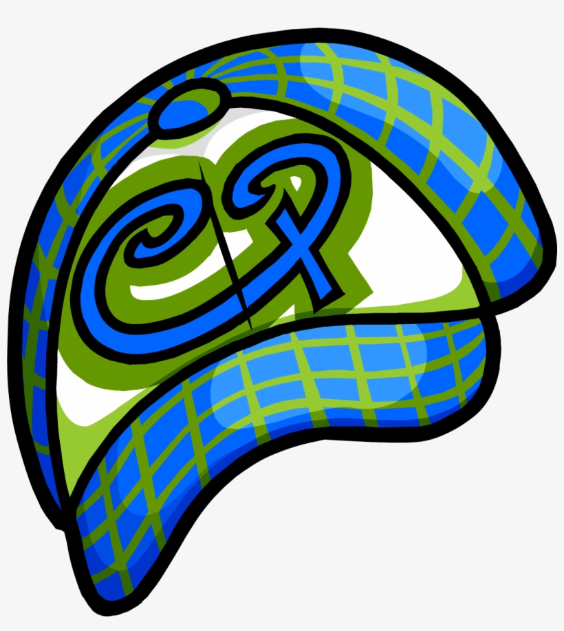 Aqua Hipster Hat Cutout Tb 10 - Gorras Png Club Penguin, transparent png #5021522