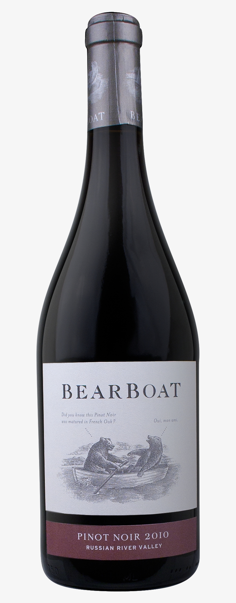 Iphone Label Thumb - Bearboat Pinot Noir Sonoma Coast, transparent png #5021799