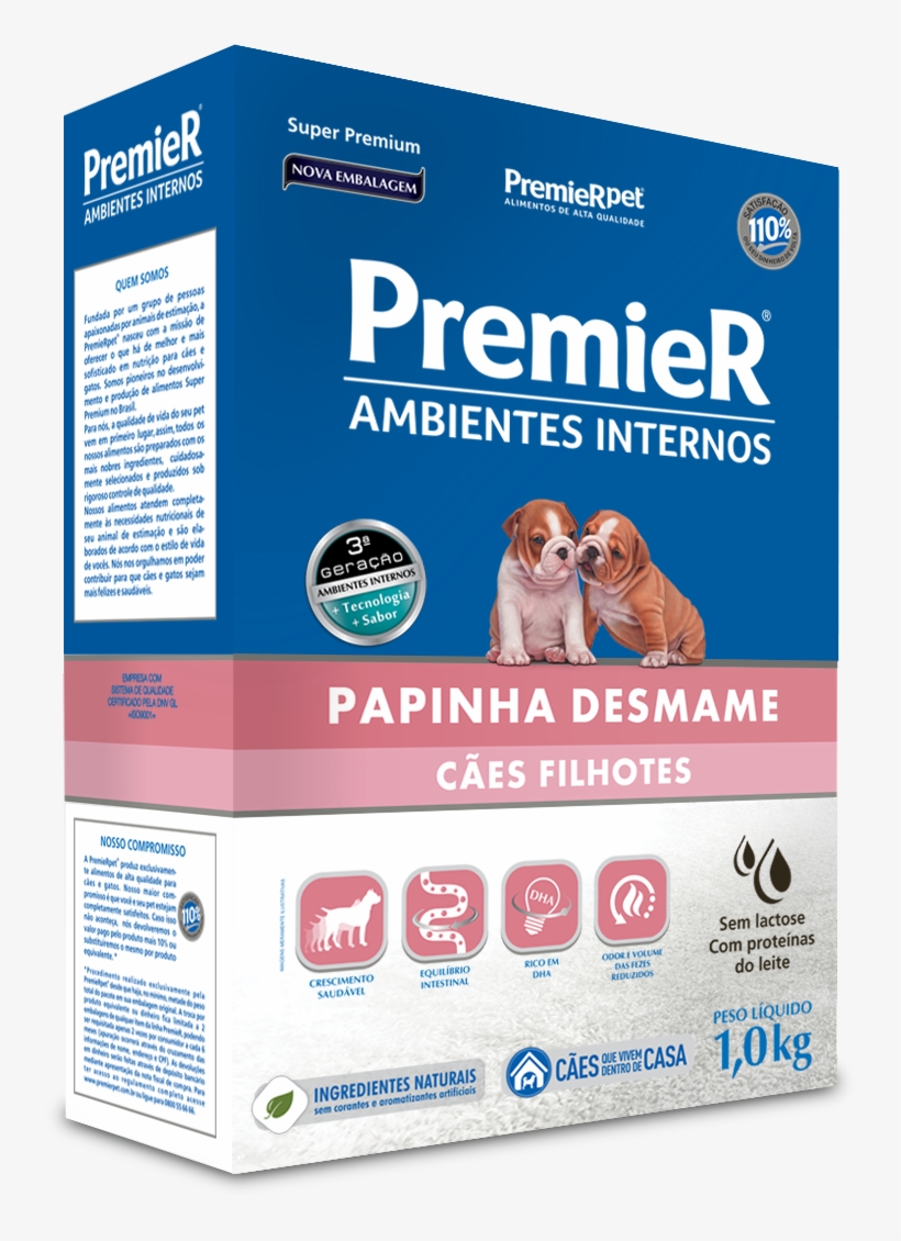 Premier Ambientes Internos Papinha Desmame Baby Food - Premier Papinha Desmame Para Cães Filhotes Ambientes, transparent png #5023224