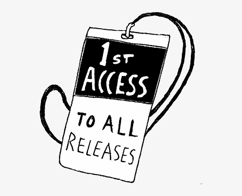 First Access To All New Releases - Portable Network Graphics, transparent png #5023330