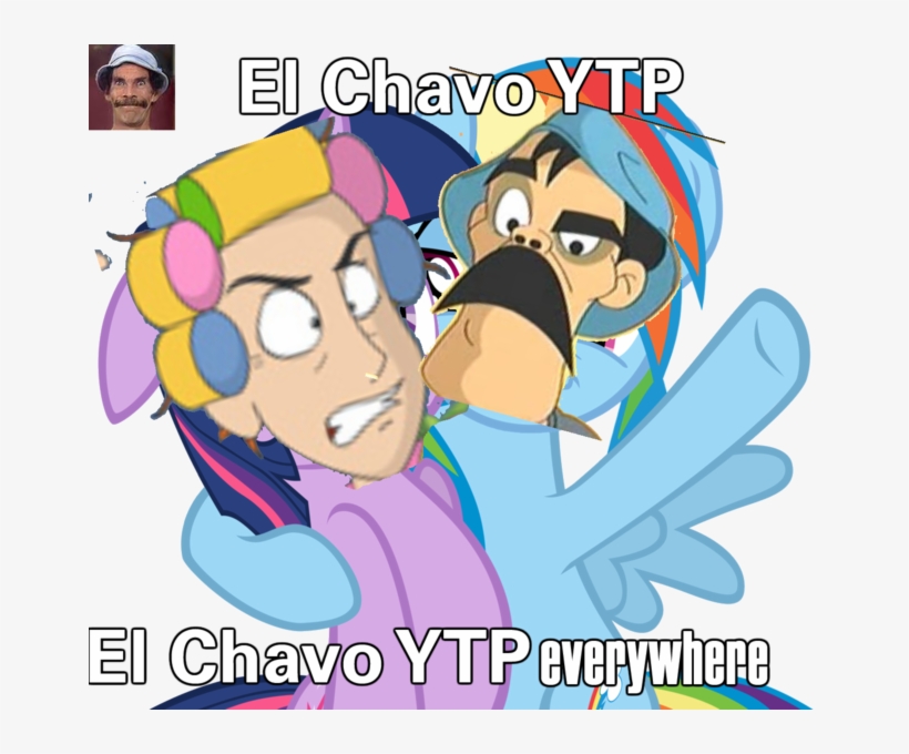 Dona Florinda, Don Ramon, El Chavo Del 8, Rainbow Dash, - Don Ramon Y Doña Florinda Animado, transparent png #5023376