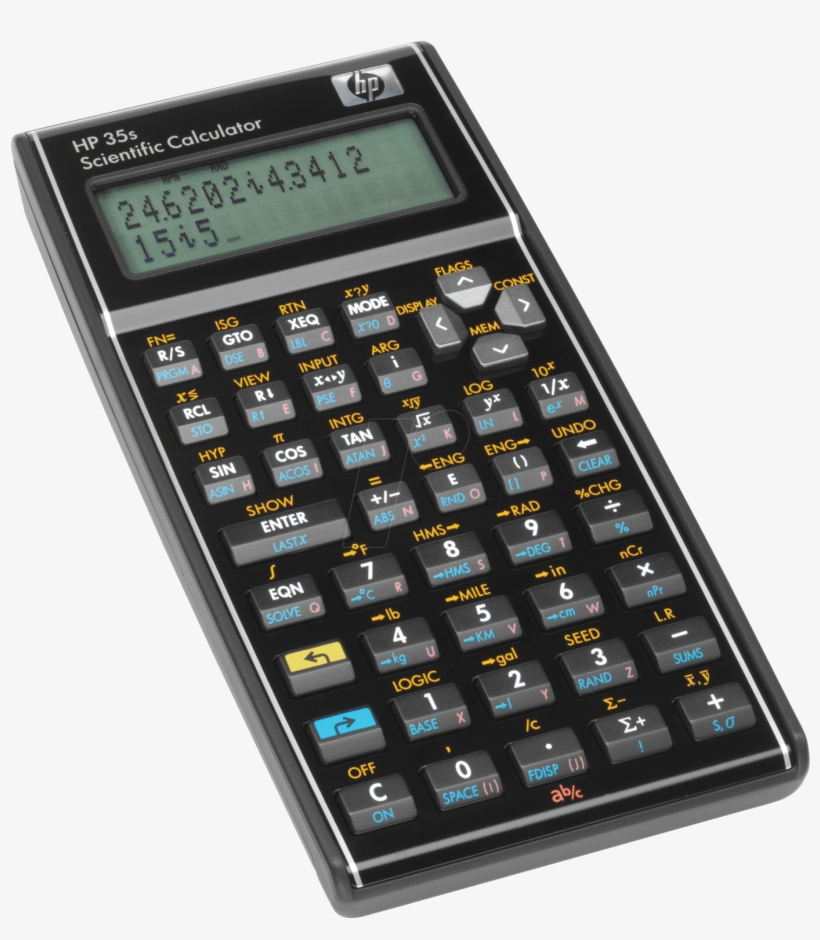 Scientific Calculator Hewlett Packard F2215aa - Hp 35s Scientific Calculator, transparent png #5024322
