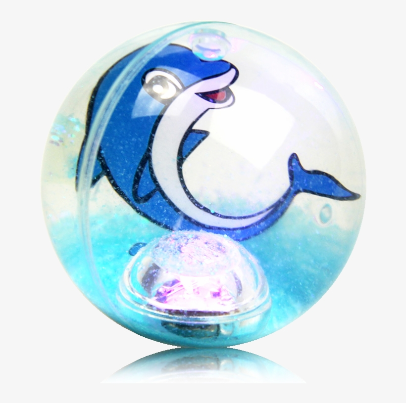 Popular 3d Dolphin Or Dolphin Plastic Card Inside Water - Dolphin, transparent png #5024585
