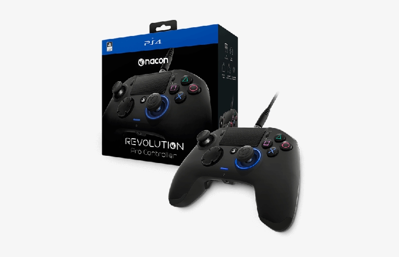 Nacon Revolution Pro Controller-gaming - Sony Playstation 4 Revolution Pro Controller, transparent png #5025637