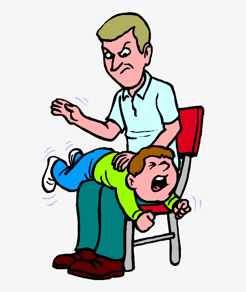 Download Clipart - Spanking Child Clipart, transparent png #5026535