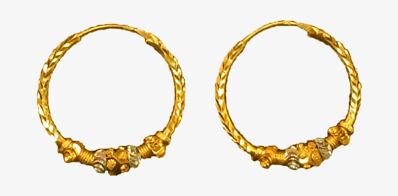 Gold Earrings - Latest Gold Earrings Designs With Weight And Price, transparent png #5026815