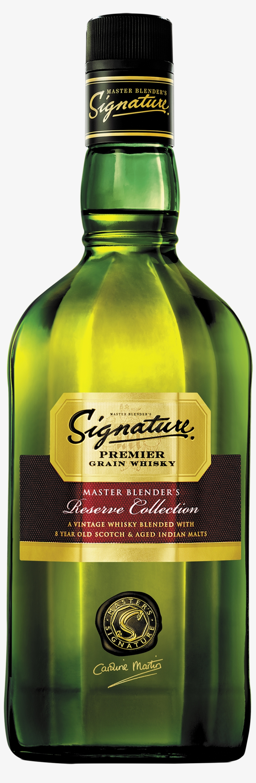 Signature Premier Grain Whisky, transparent png #5027345
