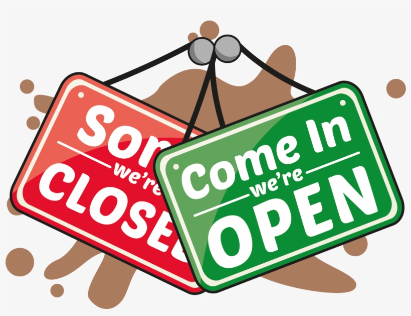 Opening Times - Sign, transparent png #5027634
