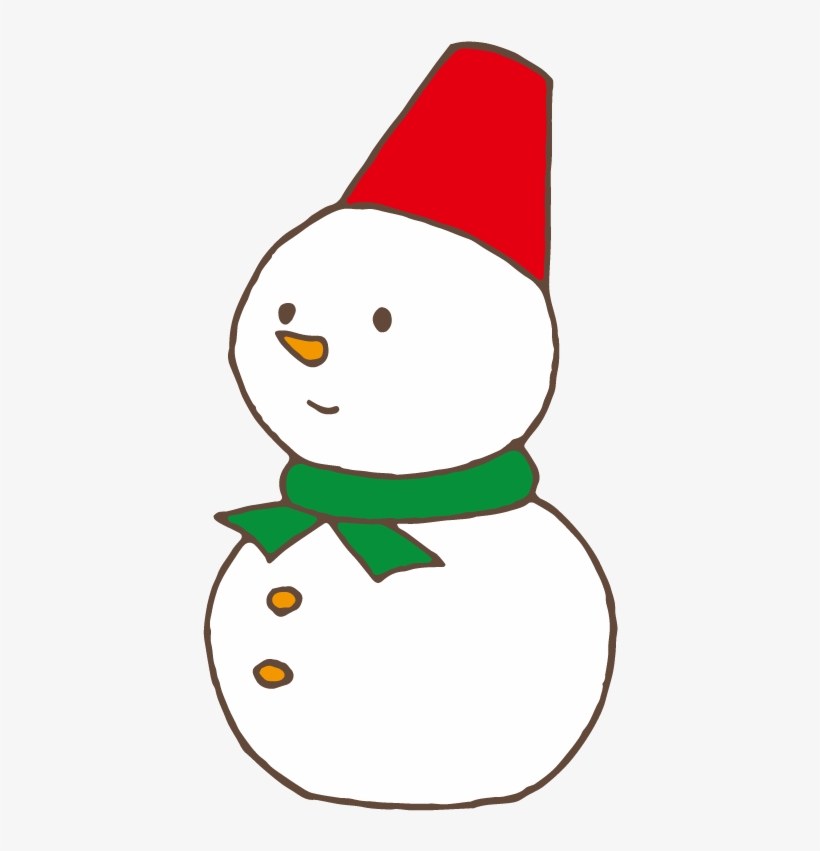 Snowman - 雪だるま イラスト フリー, transparent png #5028009