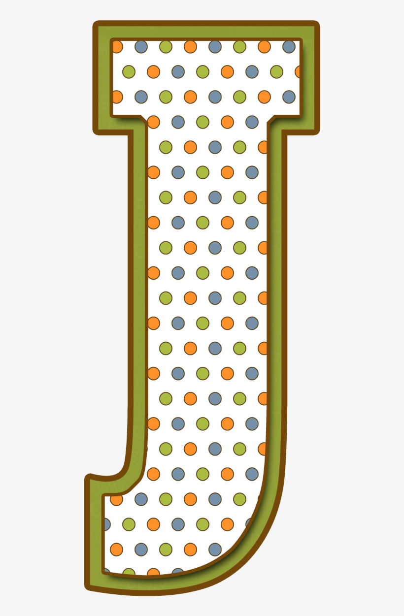 Resultado De Imagen De Letra H De Lunares - Letras Para Imprimir J, transparent png #5028302