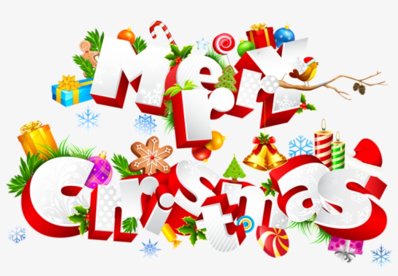 Free Png Sweet Merry Christmas Png Images Transparent - Merry Christmas Clipart, transparent png #5028579