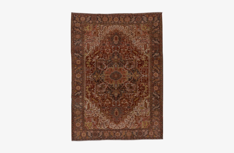 Antique - Heriz Rug, transparent png #5029430