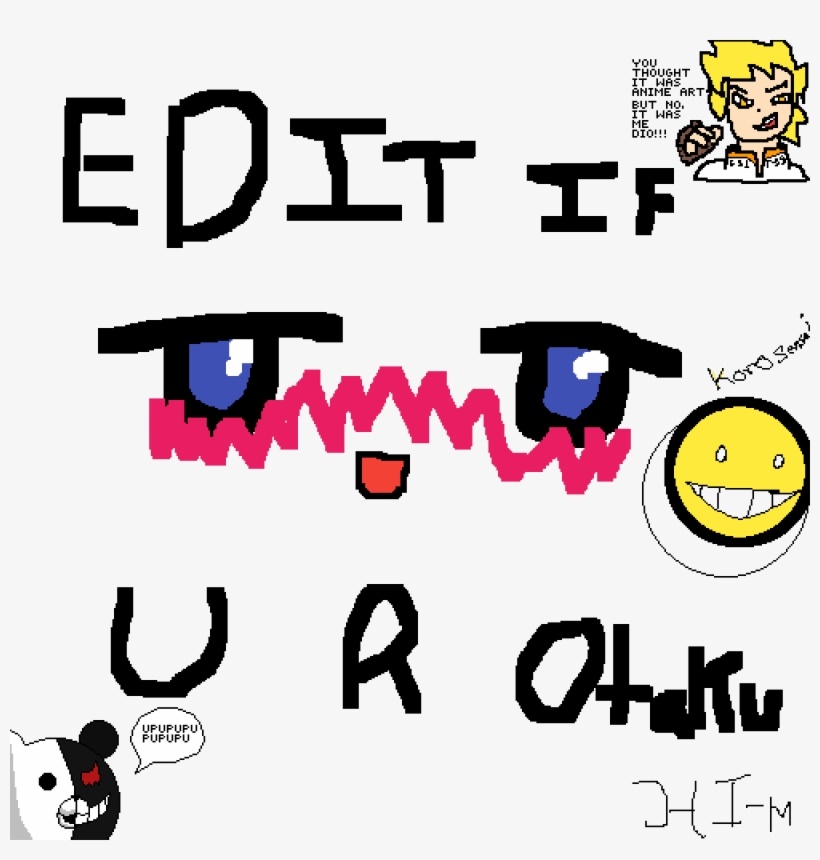 Otaku's Unite - Dio Brando, transparent png #5030568