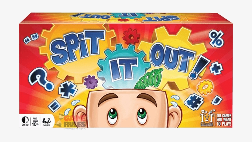 Spit It Out Game, transparent png #5030771
