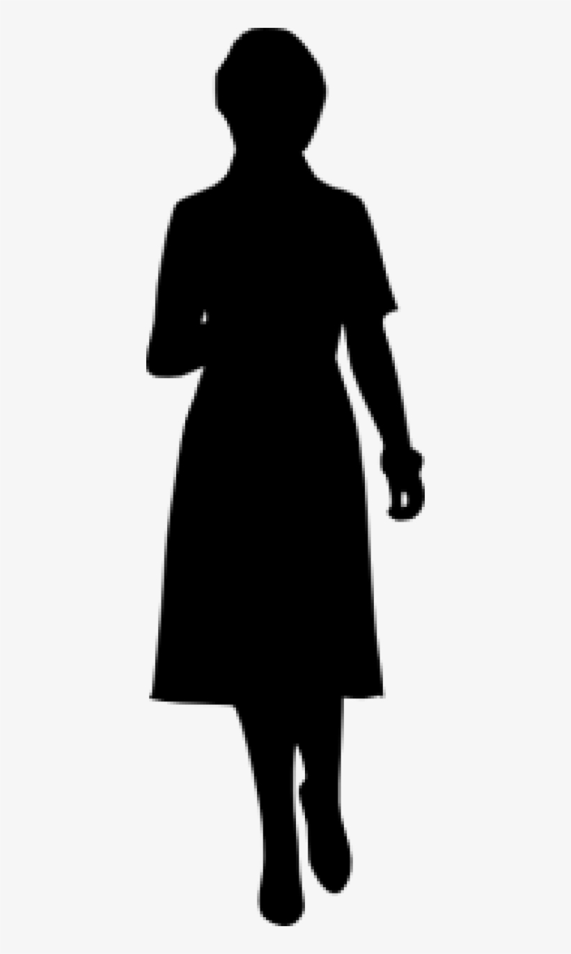 Woman Silhouette - Silhouette Png Man Graduation, transparent png #5032037