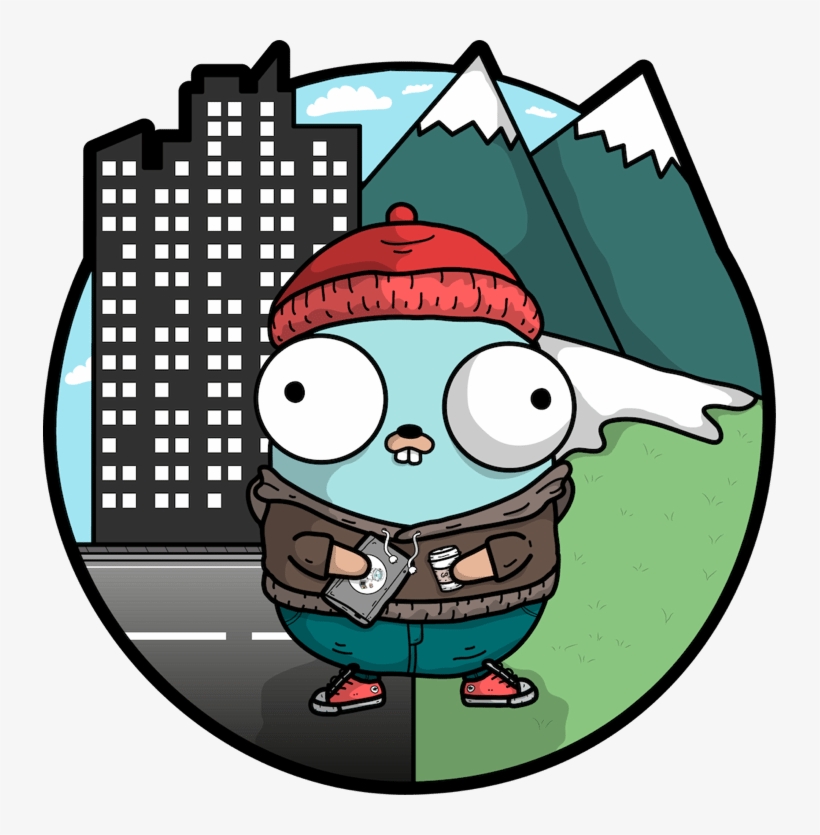 Whether This Is Your First Time In The City Or You've - Gopher Golang, transparent png #5032720