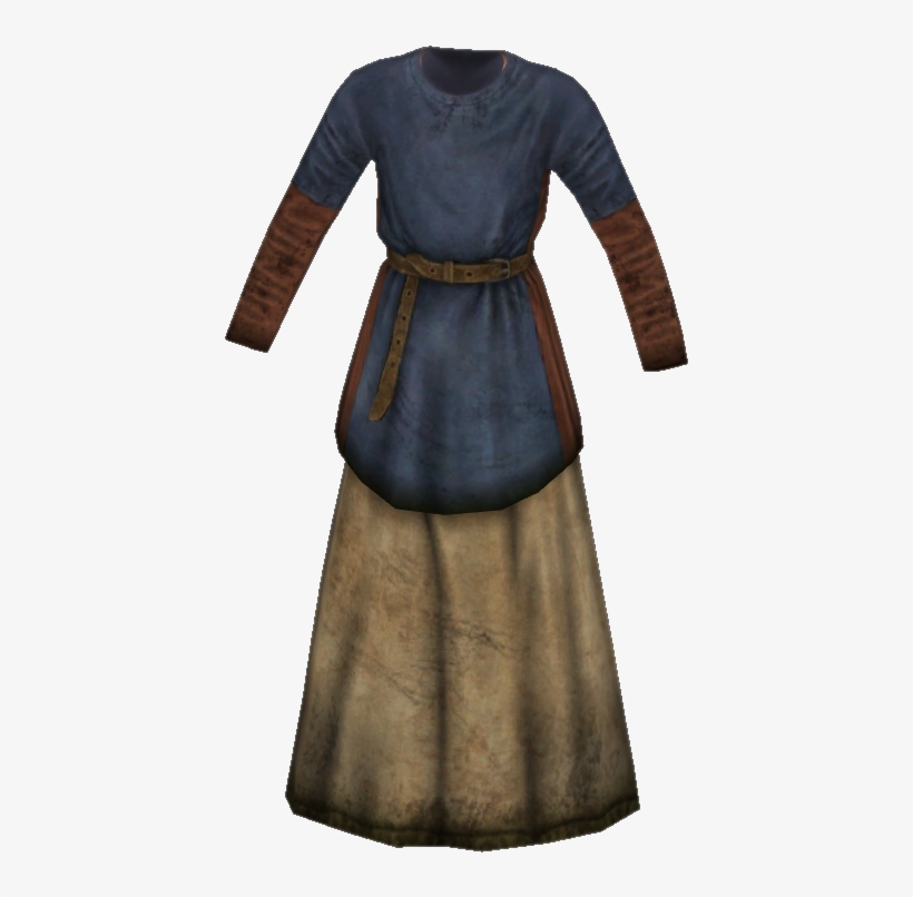 Girl's Blue Dress - Png Girls Dress, transparent png #5032870