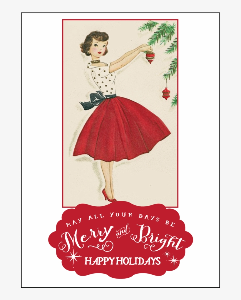 Vintagegirlmerrybright, transparent png #5033029