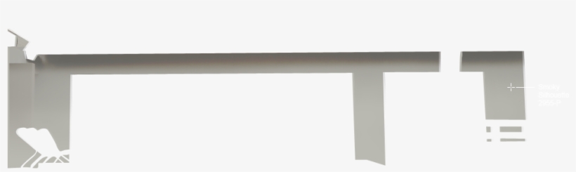 Smoky Silhouette 2955-p - Sofa Tables, transparent png #5033422