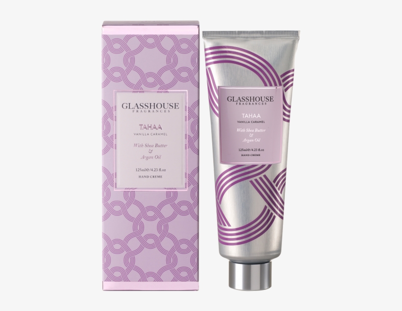 Glasshouse Fragrances Hand Creme Tahaa Vanilla Caramel - Glasshouse Fragrances Tahaa Hand Cream 125ml, transparent png #5033913