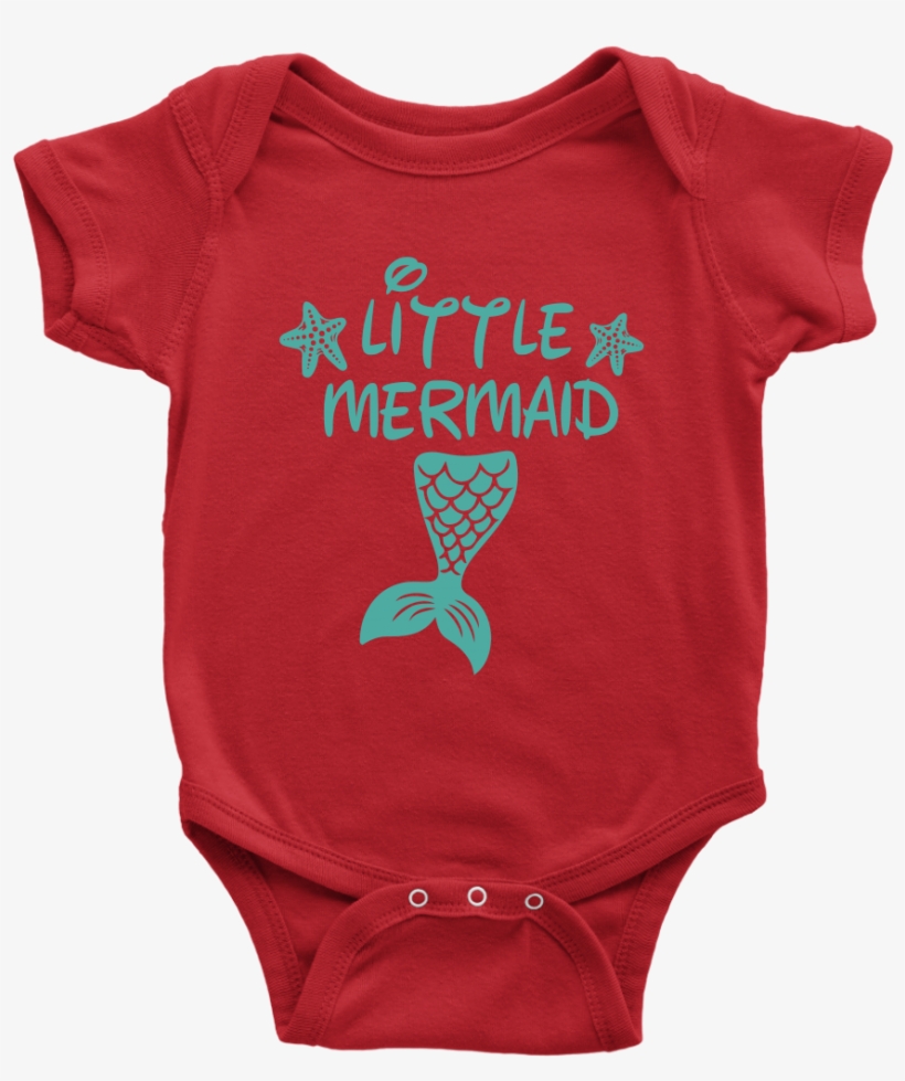 Baby Little Mermaid Png - Christmas Tree Shirt Designs, transparent png #5034335