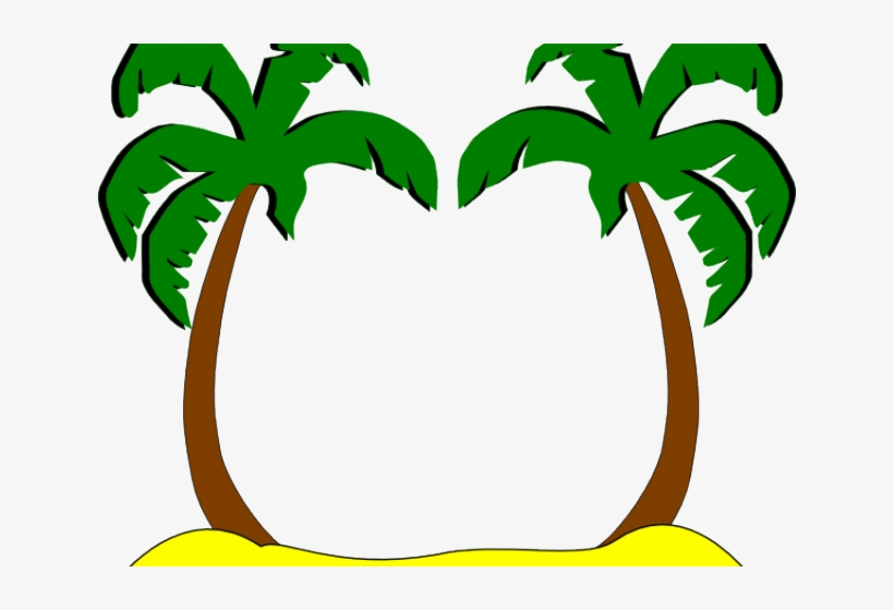 Palm Tree Clipart Detailed - Clip Art, transparent png #5034673