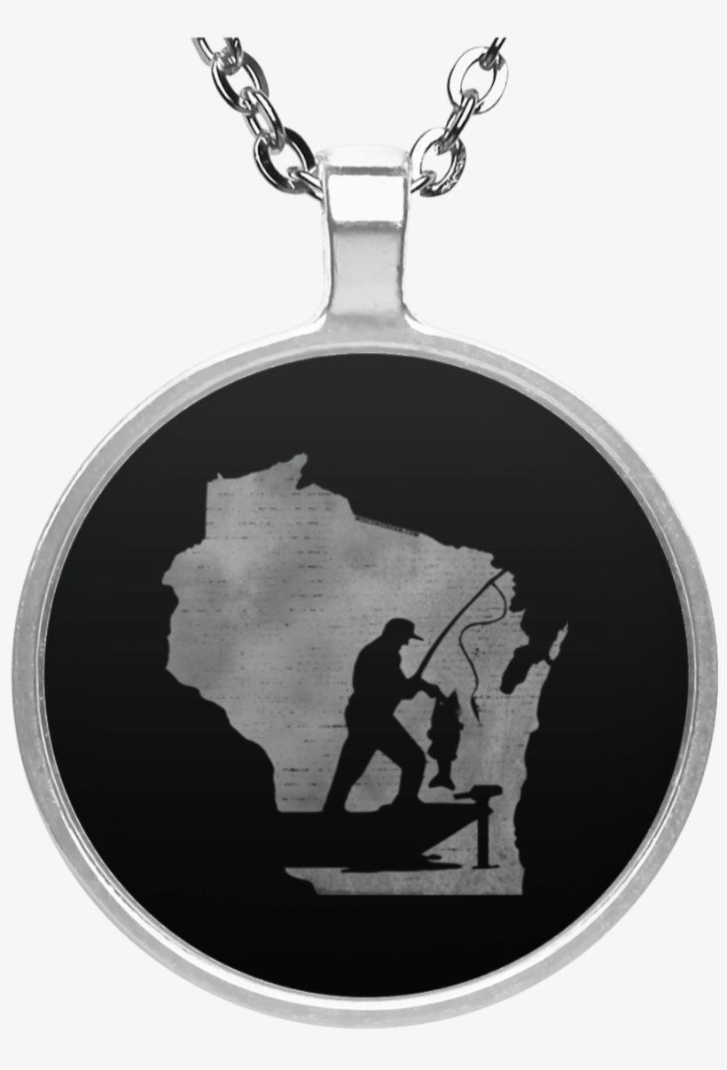 Bulldog Christmas Wreath Round Pendant Necklace, transparent png #5034831