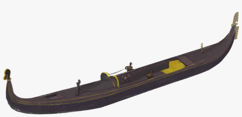 Scene Bond Tries To Evade Drax's Men In Venice - Gondola, transparent png #5036469