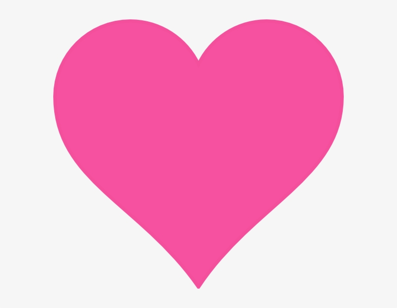 Pink Heart Icon Png - Hot Pink Heart Png - Free Transparent PNG ...