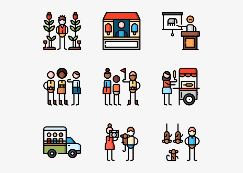 In The Zoo - Stock Market Icons, transparent png #5037050